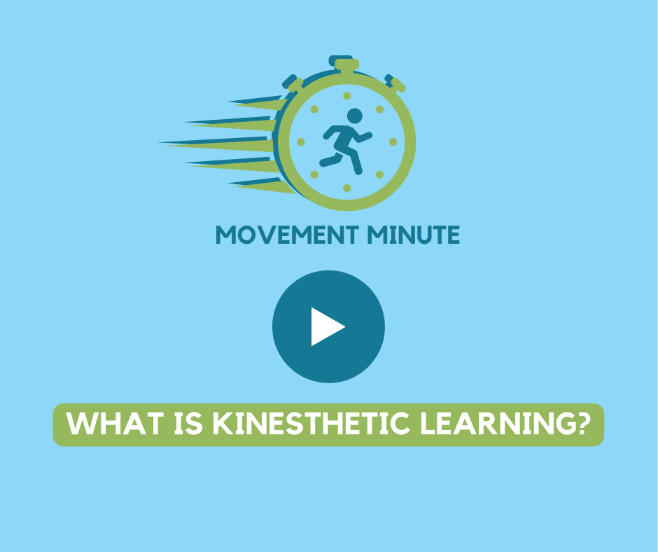 Kinesthetic Learning Movement Minute