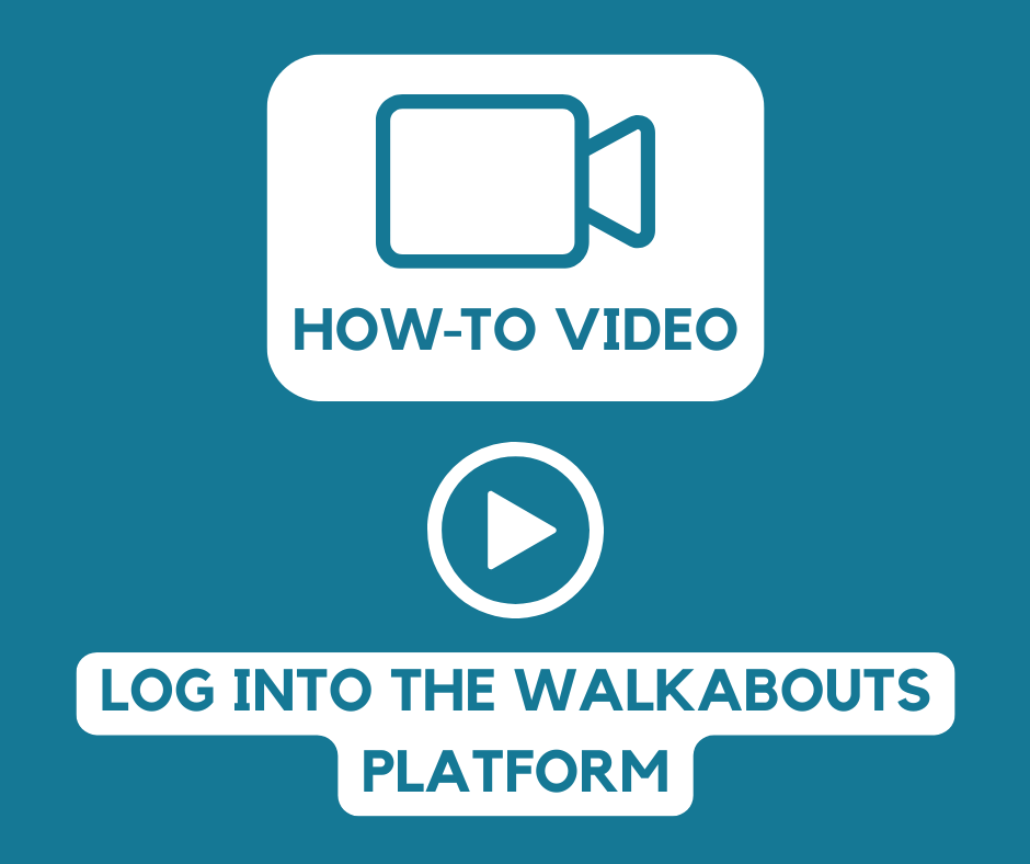 Log Into The Walkabouts Platform